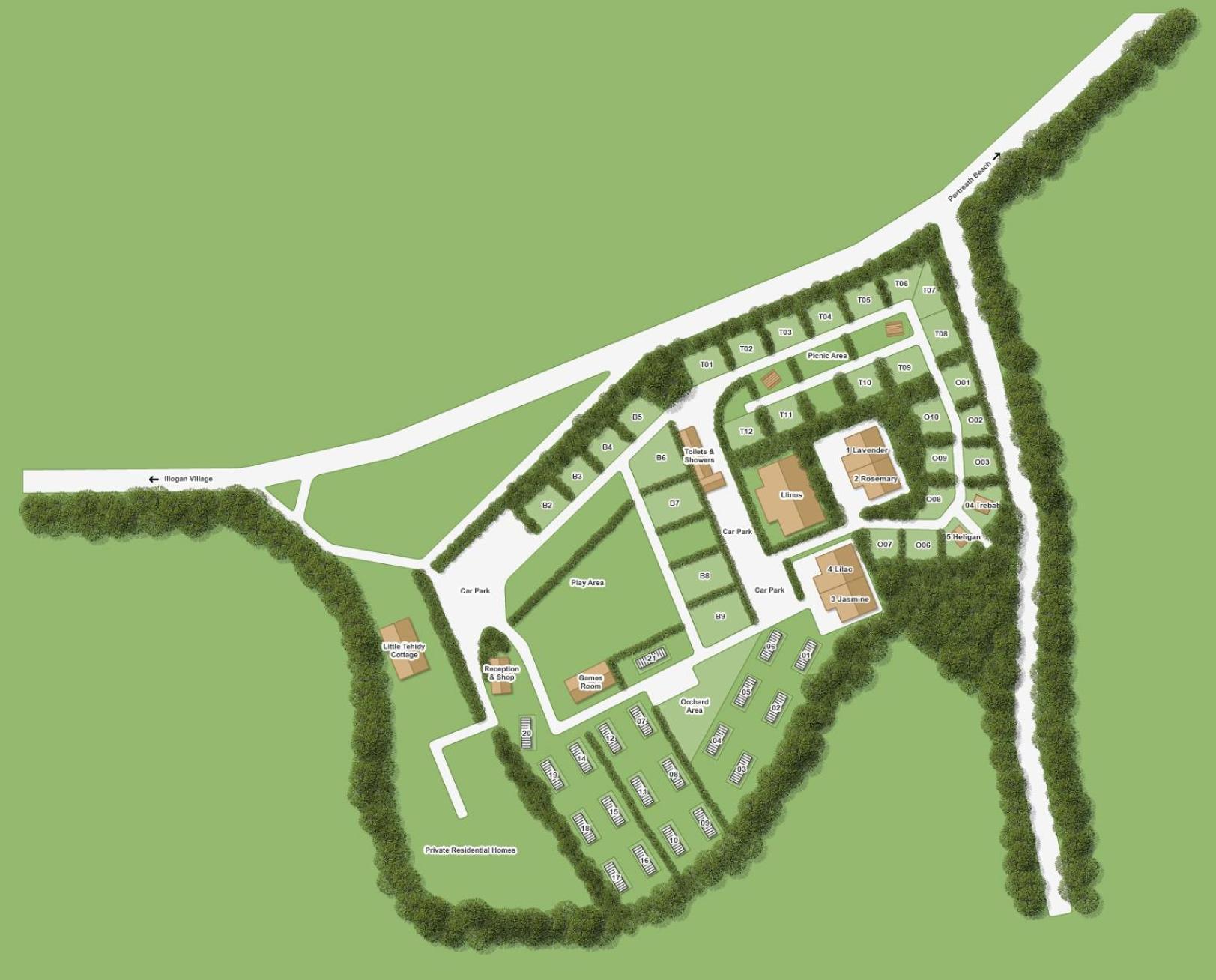 Tehidy Wigwam Campsite